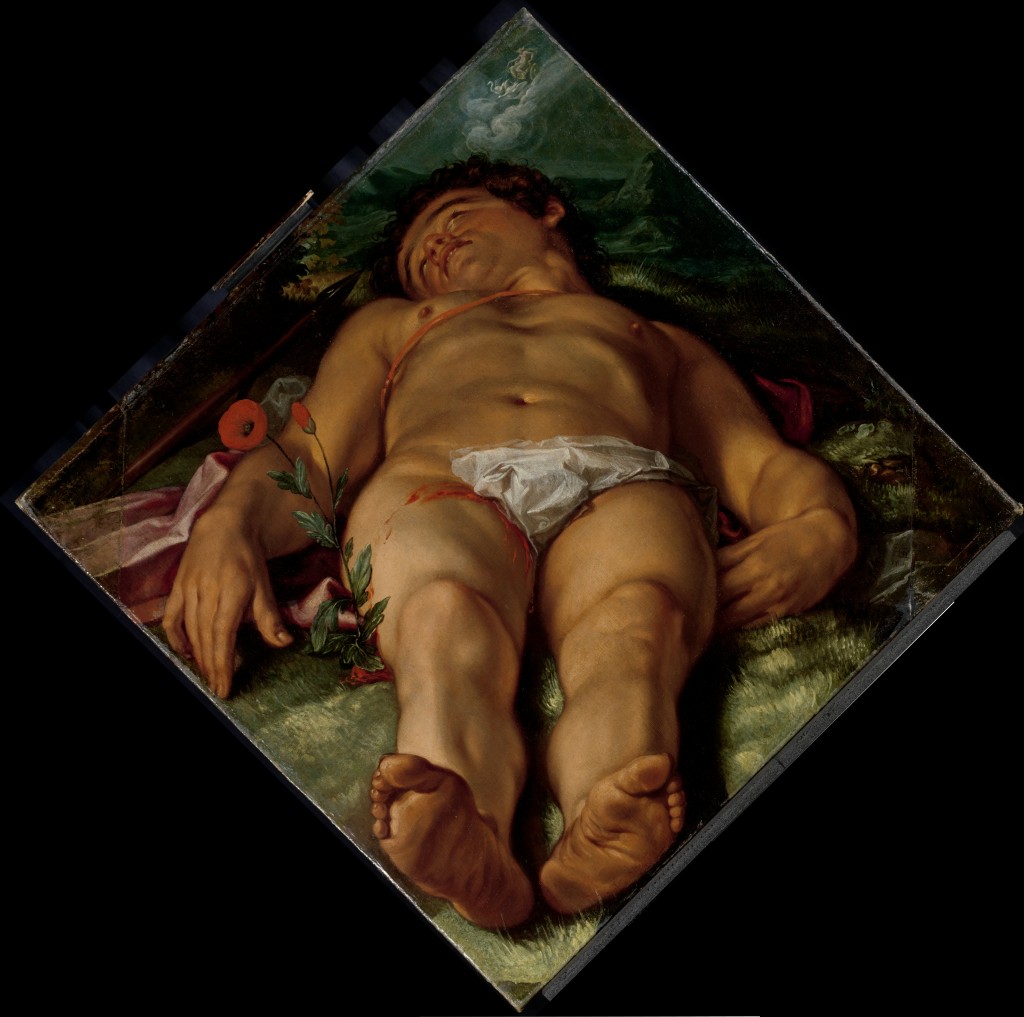 Dying Adonis, Goltzius, Rijksmuseum, Public Domain