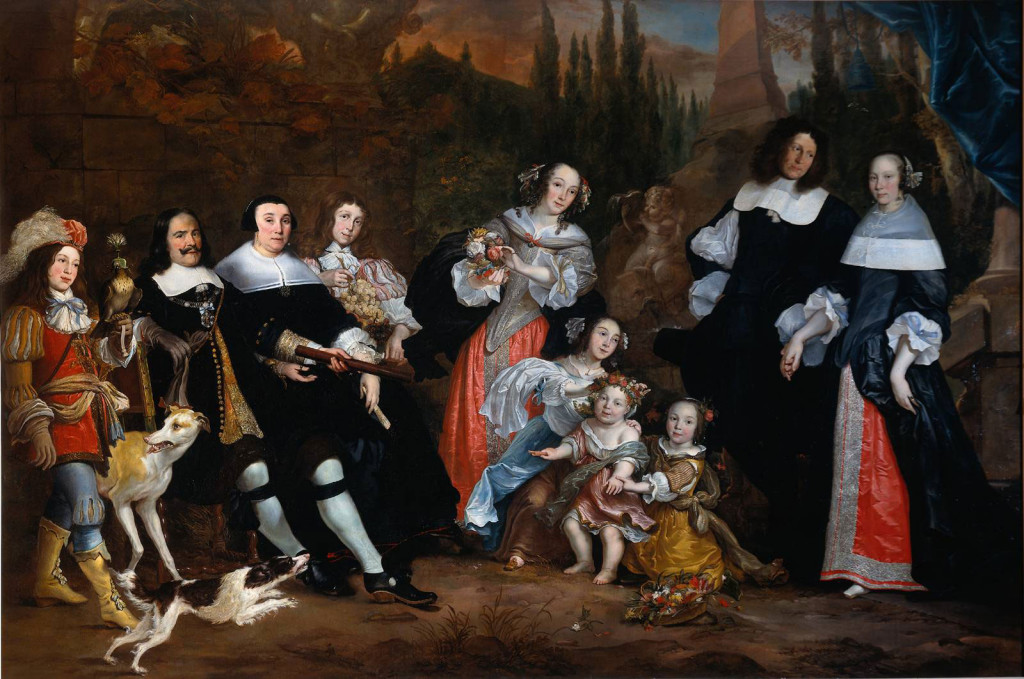 Michiel de Ruyter and his family, Jacobson, Amsterdam Museum, Public Domain