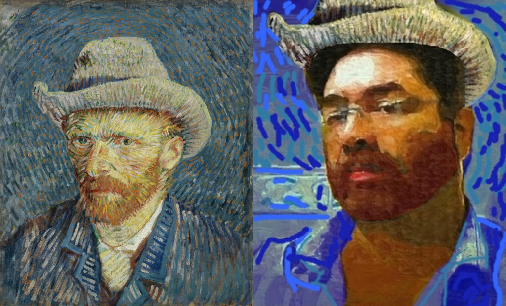 Self-Portrait with Grey Felt Hat, Vincent van Gogh (1853 ...